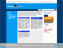 Tablet Screenshot of finanzelavoro.it